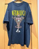 Metallica Graphic Black T-Shirt "Careful What You Wish" - Size 2X