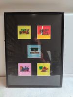 1960s James Bond Sean Connery Tribute Glass Film Cells Original Rare