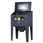 Sand Blaster Sandblasting 220L Heavy Duty Grit Bead Blasting Cabinet LED Light