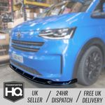 NEW VW Transporter T7 (2025-) V2 Gloss Black Front Splitter