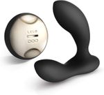 LELO Hugo Vibrating Prostate Massager Silicone Anal Plug Black