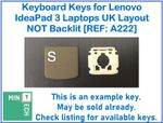 Keyboard Replacement Keys for Lenovo IdeaPad 3 Laptops UK Layout NOT Backlit