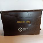 British Army Smoke Grenade Box 1991 Training Military Surplus Storage Tin