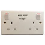 Sound Activated WiFi Audio Recorder 128GB Listening Device In USB UK Wall Socket