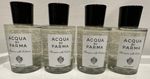 ACQUA DI PARMA COLONIA - SHAMPOO ONLY - 4 PIECE SET LARGE 75ml BOTTLES