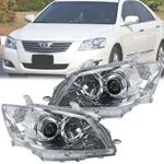 1 Pair (Left & Right) Head Lamp For Toyota Camry ACV40 2007-2009 (HID)