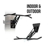 Premium Pull Up Bar and Dip Bar for Home Wall and Outdoor Garden
