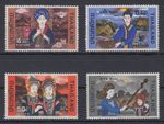 Thailand 1972 Mountain Peoples of Thailand Set Mi. No. 630-33 **/MNH