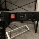 Eagle 19-inch UK Horizontal Socket 6-Way PDU Power Distribution Unit