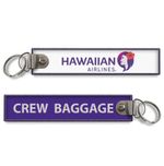 Hawaiian Airlines Crew Embroidered Tag
