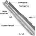 Titanium Garden Hand Shovel Lightweight Trowel for Outdoor Camping Hiking UK