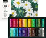 Artecho Oil Pastels Set of 48 Colors, Soft 48 count (Pack 1) 