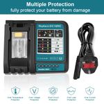 Fast Battery Charger for Makita DC18RC 14.4V-18V 3A BL1830 BL1840 BL1850 BL1860~