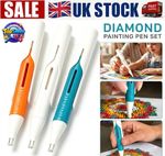 Automatic Diamond Painting Bead Dispenser, Diamond Art Tools Pen No Wax Needed