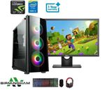 Fast Gaming PC Computer Bundle Intel Quad Core i5 16GB SSD+1TB Win 11 2GB GT730