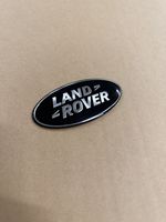 For Land Rover Black & Silver Front Badge Genuine Emblem | 86mm X 43mm | DAG5001