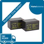 TWIN PACK MOBILITY SCOOTER BATTERIES 12V 10AH 12AH 22AH 33AH 45AH 55AH 80AH