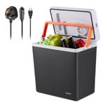 20L Electric Cool Box VonShef Large Insulated Cooler with Hot Function *SEE DESC