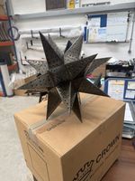 Rustic Moroccan Star Lantern