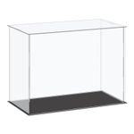 Acrylic Display Case Plastic Box Cube Storage Box Clear 36x16x25.5cm New