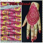 Golecha Henna Mehandi Temporary Tattoo Body Art - Pink - 12 Cones