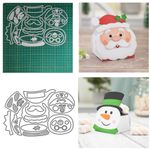 Christmas Treat Box Metal Cutting Dies Embossing Card Stencils DIY Paper Crafts