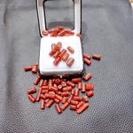 Red Coral Loose Beads Gemstone Vintage Coral Beads 100%Natural Italy Coral Beads