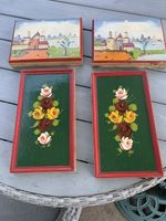 Roses And Castles Panels Painted By Ron Hough.