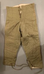 WW2 Original British Padded Trousers 1942 Dated - Size '2'