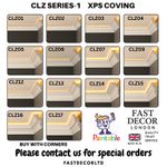 Premium Coving Cornice Molding Modern Xps Ceiling LED DIY Paintable - CLZ Series