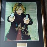 Milla Jovovich Resident Evil Signed Limited Edition Print Framed Rare