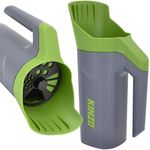Handheld Seed Salt Spreader 1L Garden Fertiliser Adjustable Dispenser Tool