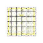 Liquidraw Square Quilting Ruler, Acrylic Square Template Fabric, Imperial 6"x 6"