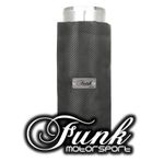 Exhaust Wrap Around Blanket 4" Dia. x 12" Carbon Fibre by Funk Motorsport Turbo