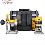 DeWalt DCW604NT 18V XR Brushless 1/4" Router in TSTAK VI Deep Carry Case