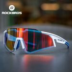 ROCKBROS Bike Sunglasses Photochromic Outdoor Cycling Goggles With Glasses Case