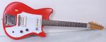 Vintage 1960s Selmer Futurama II  Electric Guitar Hagstrom Sweden in Red