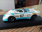 Best Model 9110 Le Mans Porsche Flunder #67 1972 Mint Condition Boxed 1:43