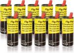 10 Fly Insect Catcher Paper Sticky Glue Bug Trap Strong Roll Tape Strip