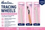 Hemline Tracing Wheel – Smooth or Serrated  Sewing  Dressmaking & Pattern Marks