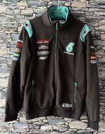 Petronas Yamaha Racing Moto Gp Team Jacket Size Large Alpinestars Black Aqua