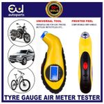 TYRE GAUGE TIRE AIR PRESSURE GAUGE LCD DIGITAL METER TESTER FOR CAR MOTORCYCL