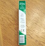 Airflow iCON Fan Control Module 12V SELV Pull Cord Timer White MPN 72574204