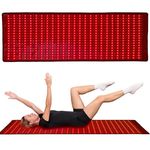 Red Light Therapy Mat Full Body Pain Relief, Near Infrared Pad 850NM/660NM
