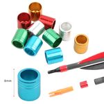 Archery 50pcs Explosion-proof Rings Nock OD7.1/7.4/7.6mm Arrow Shaft Hunting DIY