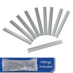 Woodside Fence Trellis Extension Arms/Topper Brackets Fixings Included (10 pack)