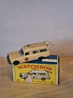 Vintage Matchbox Lesney No.3 Mercedes Binz Ambulance Boxed W/ Stretcher