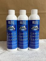 Blitz Gem & Jewelry Cleaner Concentrate 8 fl oz Non-Toxic 3 Pack