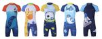 Kids Boys Girls One Piece Swimsuit Narwhal Astronaut Swimming suit Ages 2-14