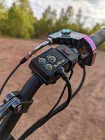  Oxford Hot Grips Handlebar Mount - 22mm - (Adaptor Bar Heated Grips)